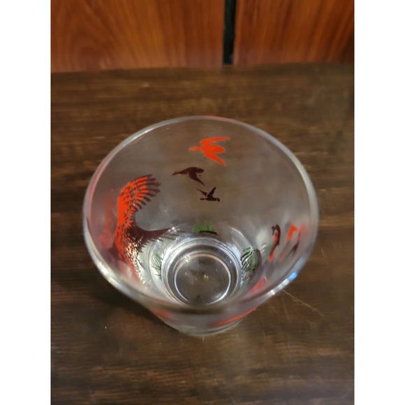 Vintage Red Pheasant Shot Glass - Game Birds, Hunting - Picture 4 of 5
